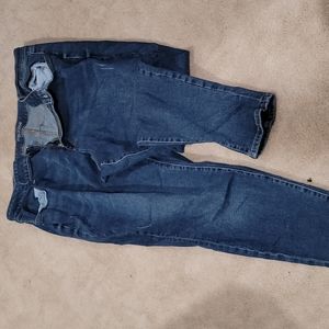 High rise jeans